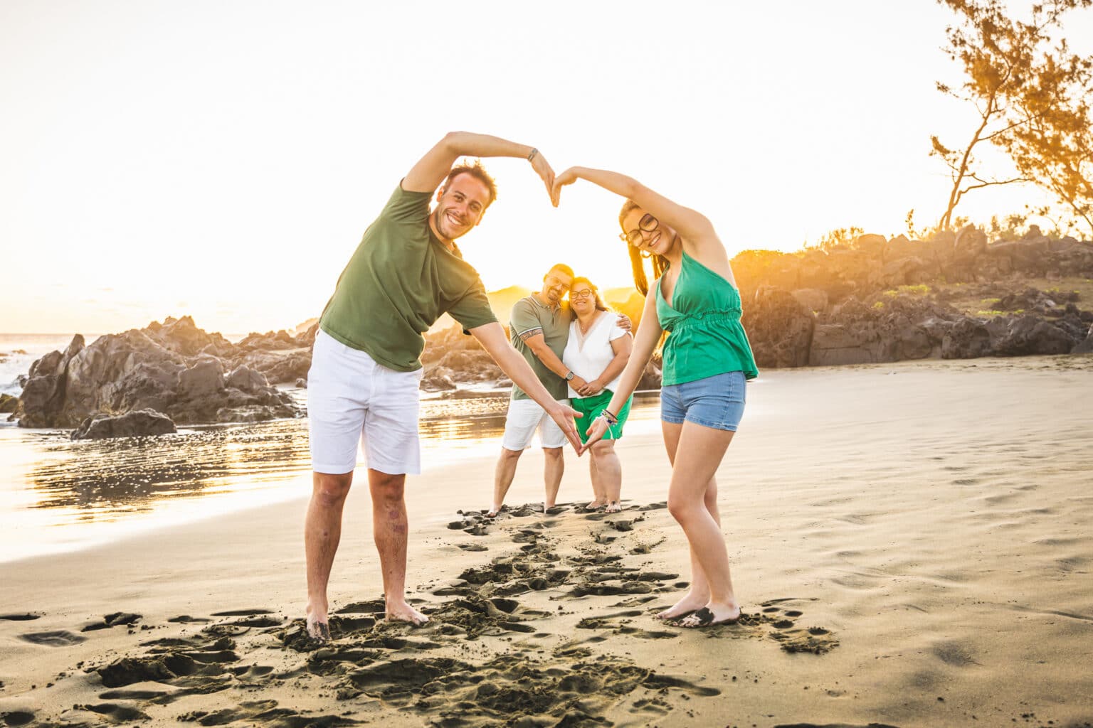 shooting famille la reunion